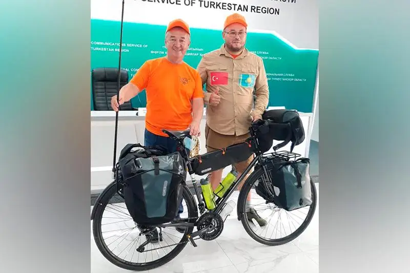 Велопробег «Казахстан — Родина великих» пройдет в Турции
