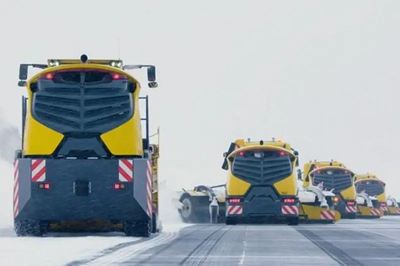 Норвегия планирует использовать беспилотники для уборки снега