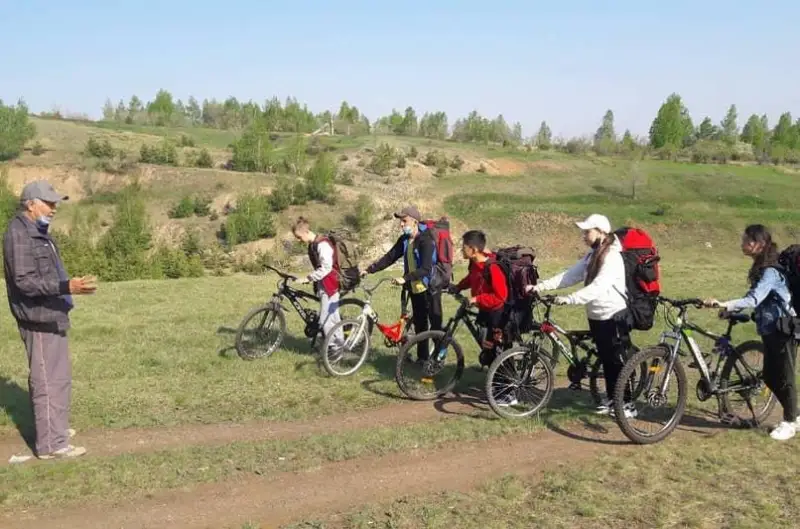 Конкурс на лучший велопоход провели в Акмолинской области