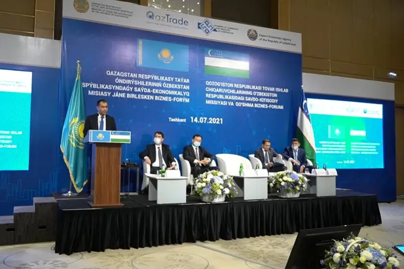 Контракты на 62,5 млн долларов подписаны в первый день казахстанской торгово-экономической миссии в Узбекистане