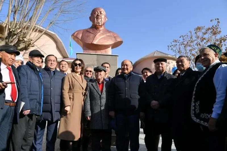 Arys qalasynda Abaı eskertkishi ashyldy
