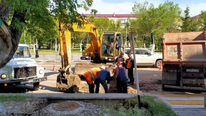 Масштабная реконструкция магистрального водовода завершается в Караганде