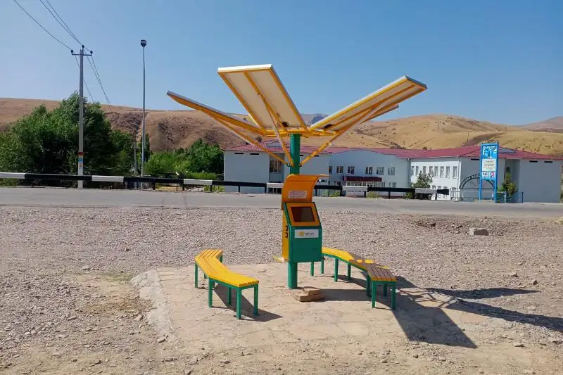 «Умный Подсолнух» установили сельчане в Туркестанской области