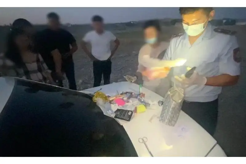 Девушку с «синтетикой» задержали в Туркестанской области