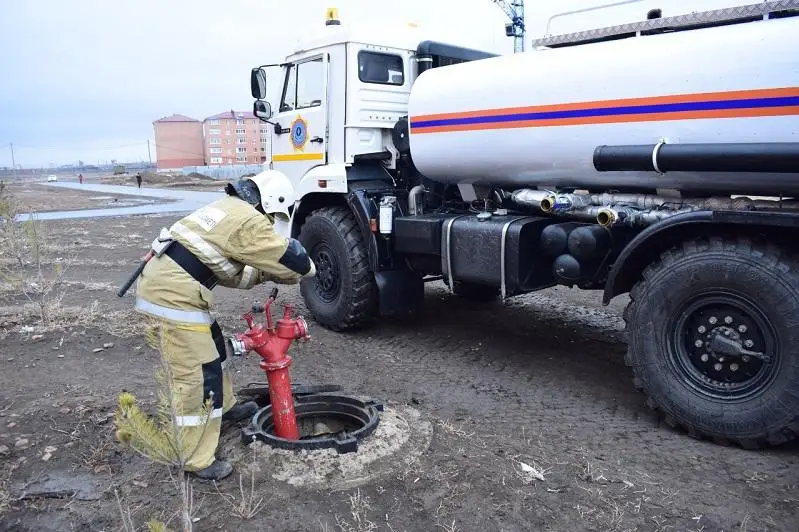 Уникальную модернизацию автоцистерны провели акмолинские пожарные