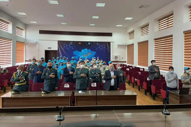 Туркестанская молодежь принимает участие в республиканском слете «Айбын-2021»