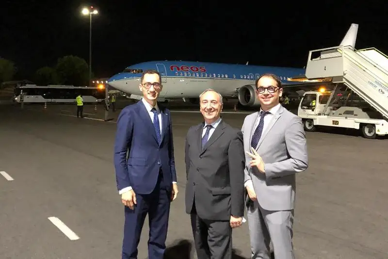 Первый рейс из Милана приземлился в аэропорту Алматы