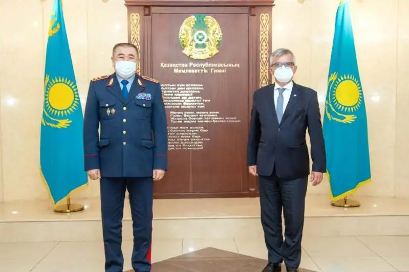 Глава МВД встретился с представителем Управления Верховного комиссара ООН по правам человека
