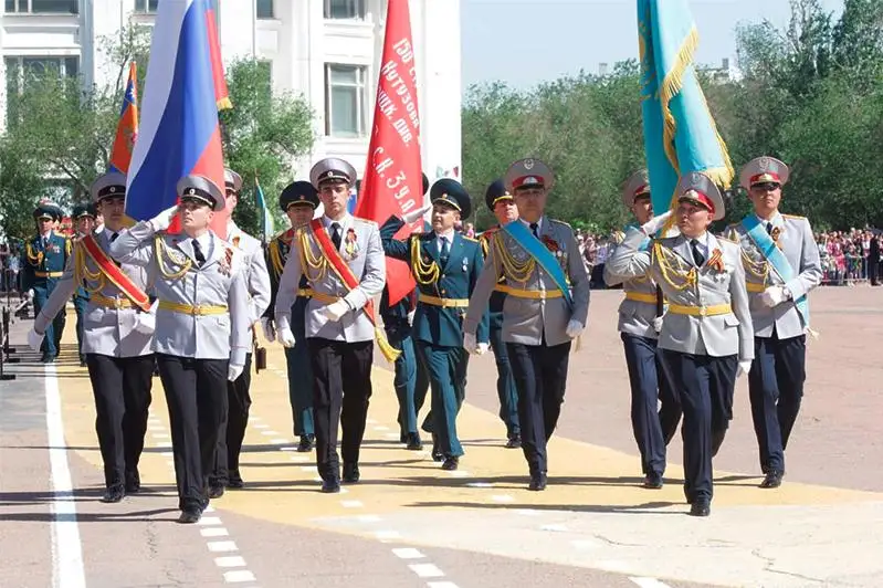 Парад Победы прошел в Байконуре