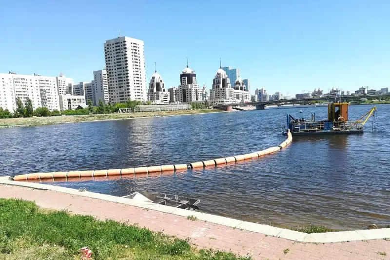 Река Есиль готова к движению судов