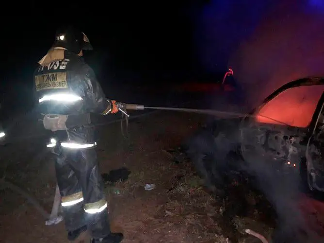 113 автопожаров ликвидировали в ВКО с начала года