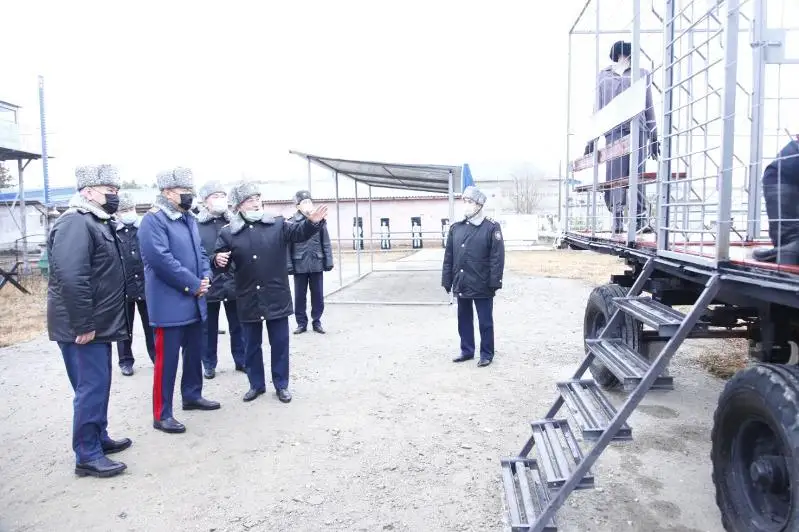 13 участковых пунктов полиции построят в городах и районах Костанайской области