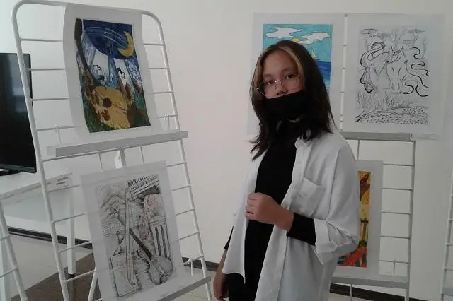 Павлодарские школьники создали иллюстрации к стихам Бахытжана Канапьянова