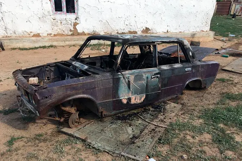 В Актюбинской области сгорело авто: погиб ребенок, второй получил ожоги