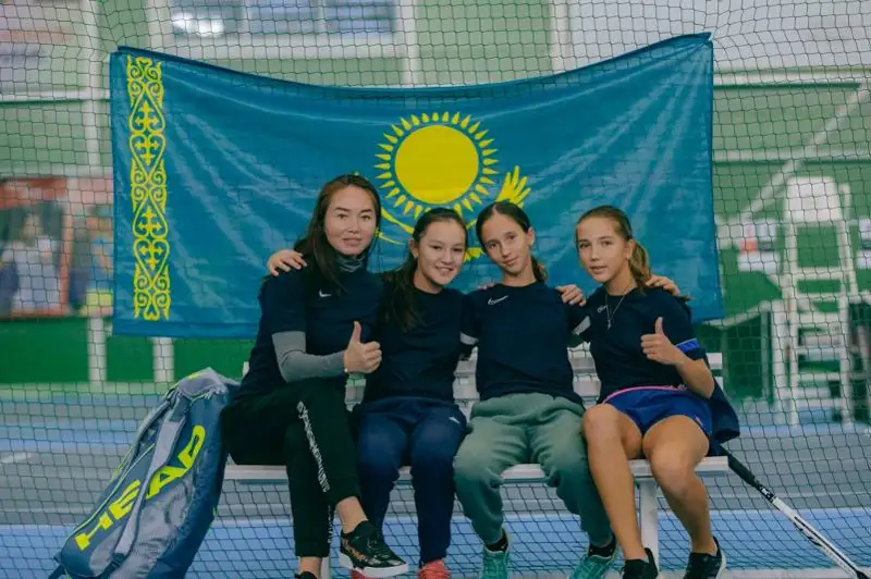 Казахстанские теннисистки защитили титул чемпионок Азии до 12 лет