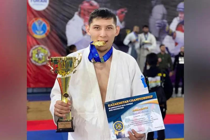 Чемпионом РК по абсолютным реальным боям стал костанайский полицейский