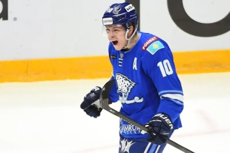 Лидер «Барыса» стал участником Матча Звезд КХЛ