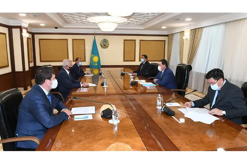 Аскар Мамин обсудил с главой ПАО «ЛУКОЙЛ» реализацию инвестпроектов в Казахстане