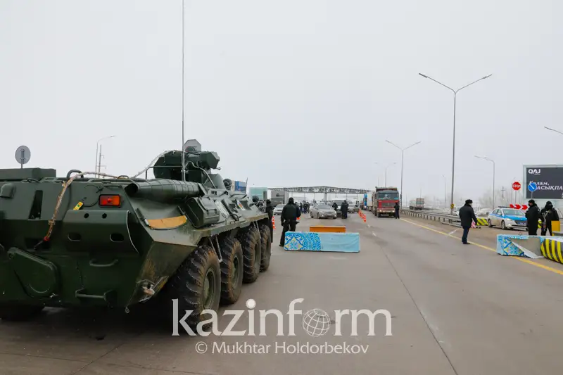 В каких случаях установят блокпосты в Алматы