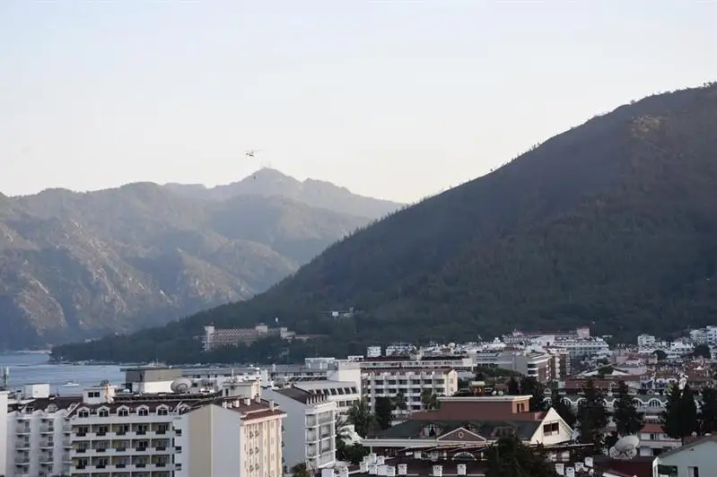 Мощный пожар возле турецкого курорта взят под контроль