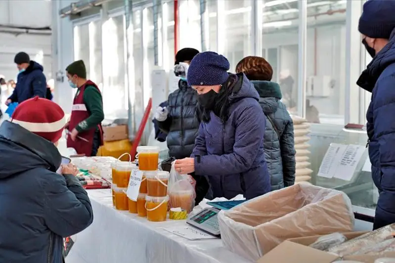 Первая круглогодичная сельхозярмарка открылась в Нур-Султане
