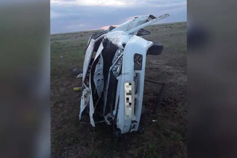 Мужчина с двумя внуками попал в смертельное ДТП в Актюбинской области