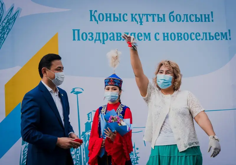 Elordada problemaly 21 turǵyn úıdiń qurylysy aıaqtaldy
