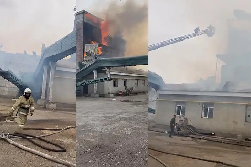 Мельница горела в Костанае