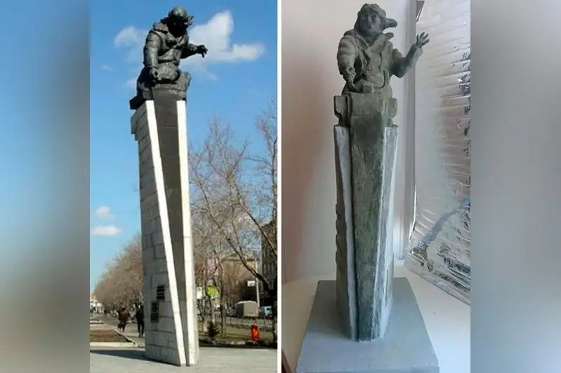 Копию памятника Нуркену Абдирову изготовили осужденные в карагандинской колонии