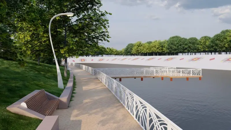 В зону отдыха превратят канал Ушбулак в Таразе