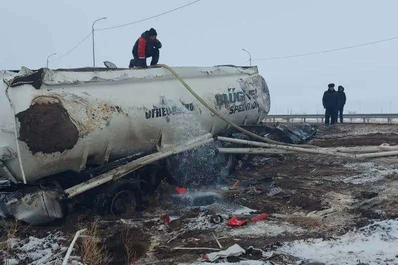 Pavlodar oblysynda janar-jaǵarmaı tıegen kólik apatqa ushyrady