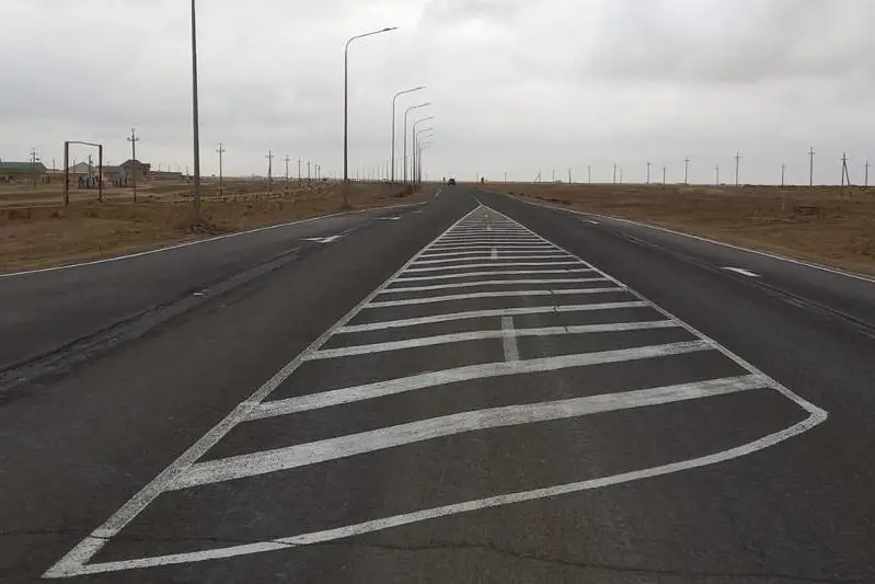 32 км автодорог введено в эксплуатацию в сельском округе Мангистауской области