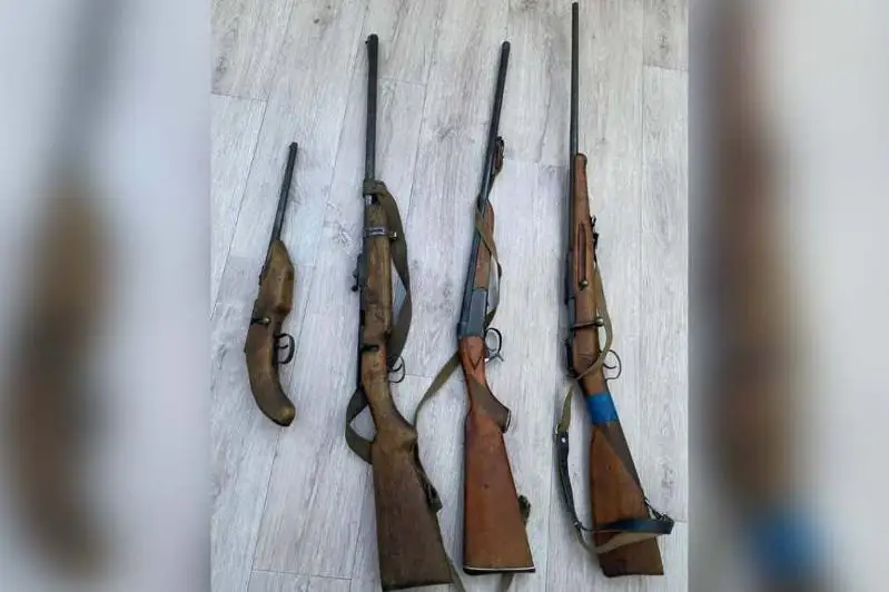 Четыре ружья изъяли у жителя Карагандинской области