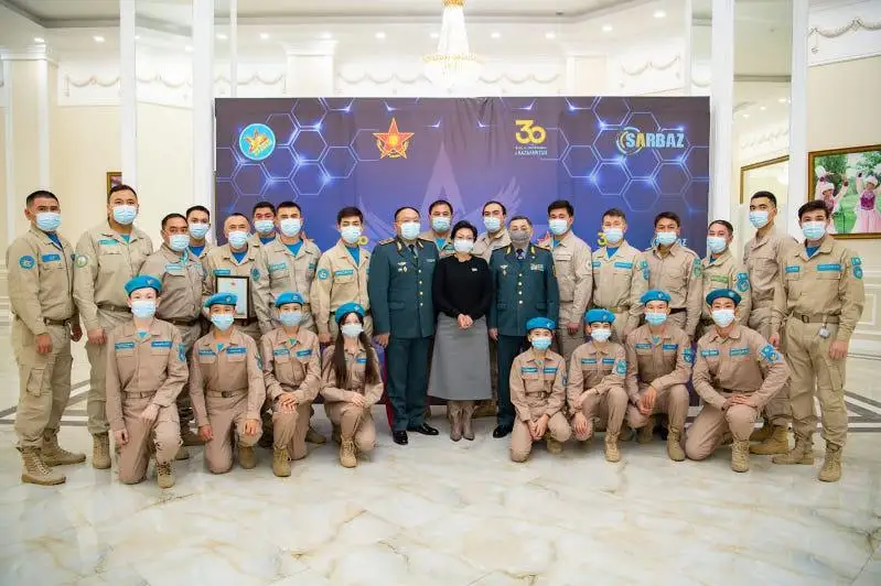 Дана Нуржигитова посетила национальный центр «Жас сарбаз»