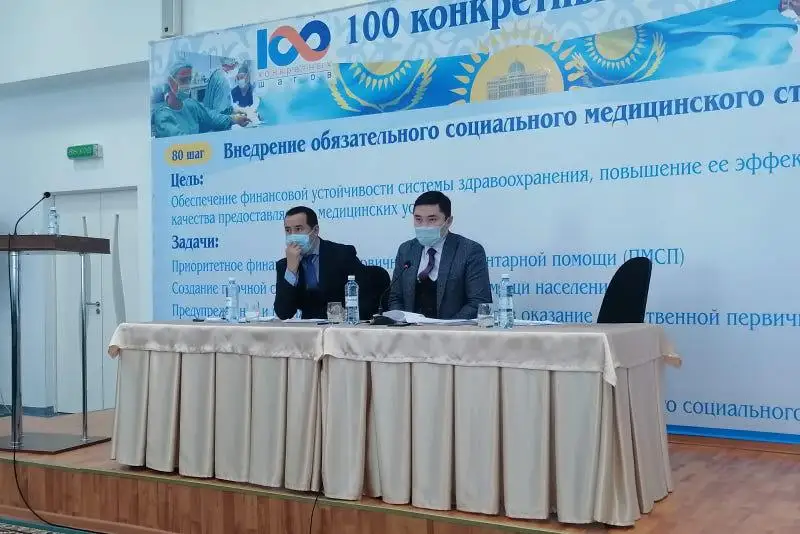 Порядка 50 объектов здравоохранения построено за годы независимости в Акмолинской области