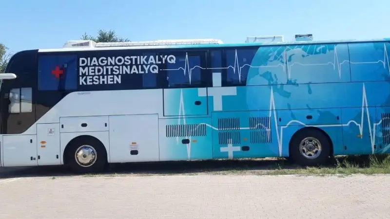 Jańaarqa kentinde jyljymaly ekpe pýnkti jumys isteı bastady