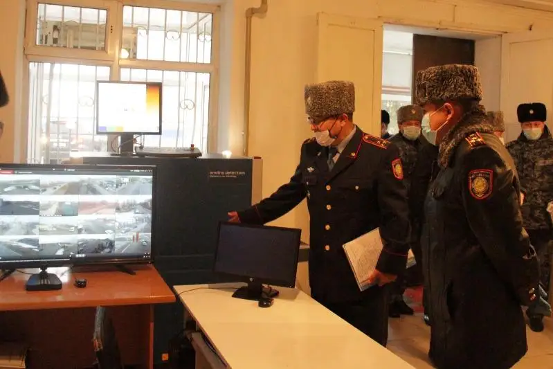 Qyzylordada 14 modýldik polıtsııa beketteri táýlik boıy qyzmet atqarady