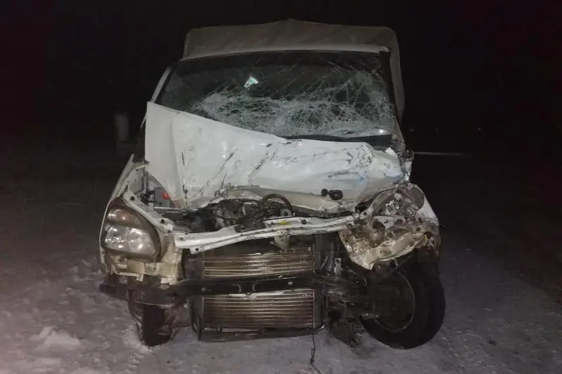 ДТП с тремя авто произошло на трассе в Костанае: есть погибший