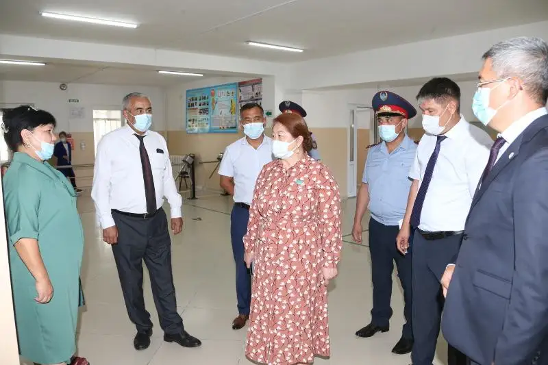 Сенатор Ляззат Сулеймен посетила Алматинскую область