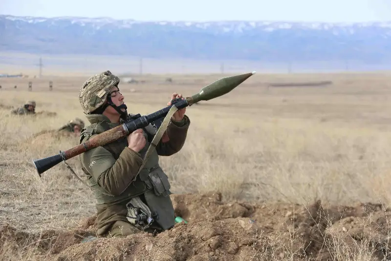 Боевое слаживание подразделений РгК «Юг» проходит на полигонах Жамбылской области
