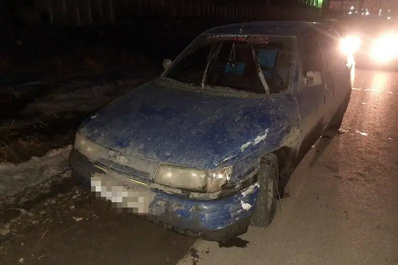 Нетрезвый водитель посадил в машину маленького ребенка и попал в аварию в СКО