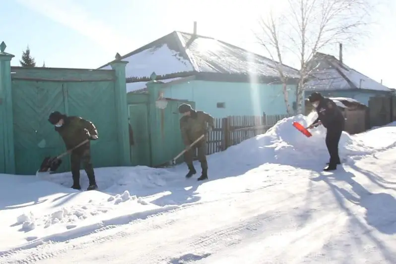 В акции «30 добрых дел» принимают участие спасатели из Усть-Каменогорска