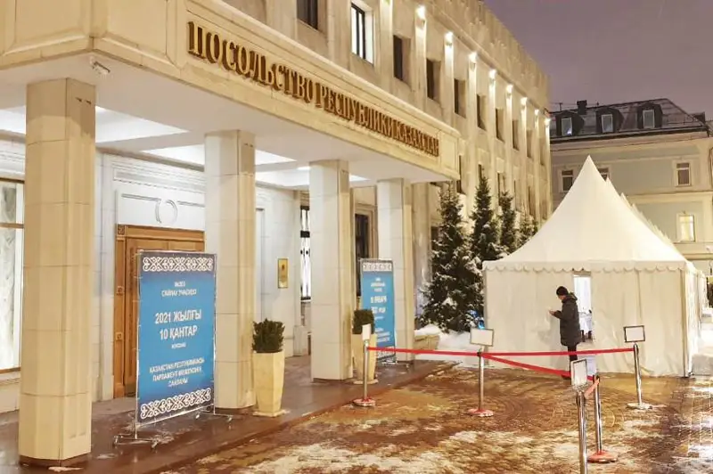 В Москве проходит голосование на выборах в Мажилис Парламента Республики Казахстан