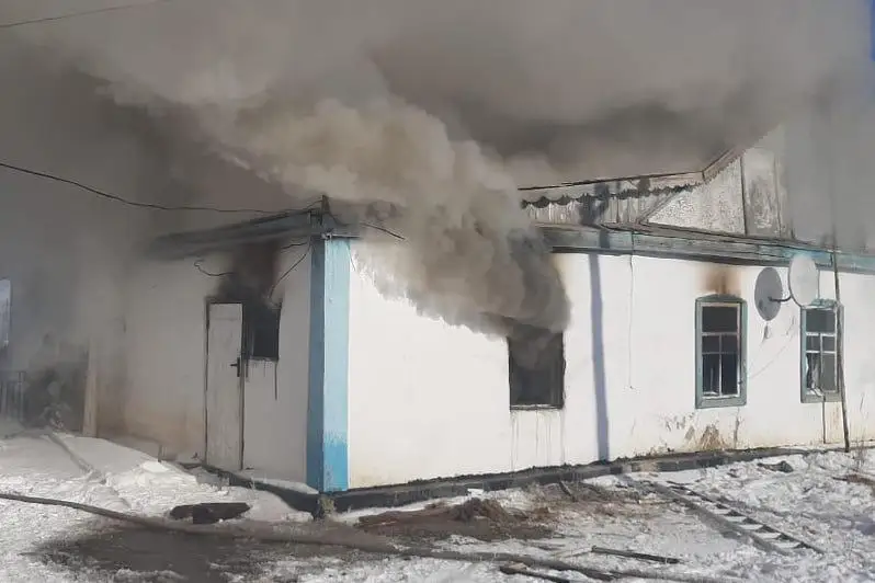 Мужчина погиб при пожаре в Актюбинской области