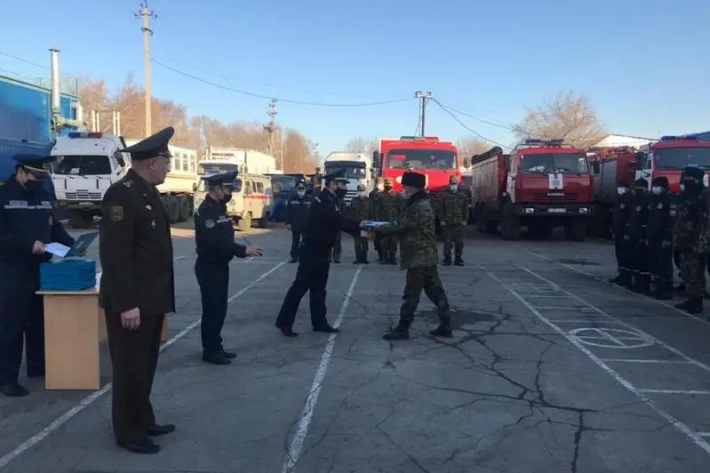 Костанайцы поблагодарили спасателей из Кызылординской области
