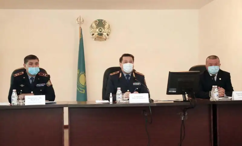 Количество преступлений снижается в районах Жамбылской области