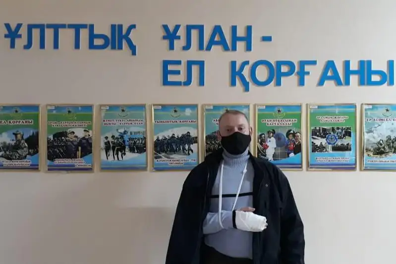 Гвардеец спас девушку от изнасилования в Шымкенте