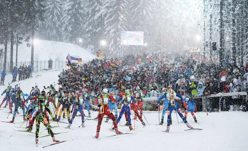 Германия в январе примет два этапа Кубка мира по биатлону