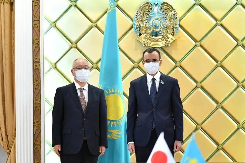 Спикер Сената Парламента РК встретился с Послом Японии