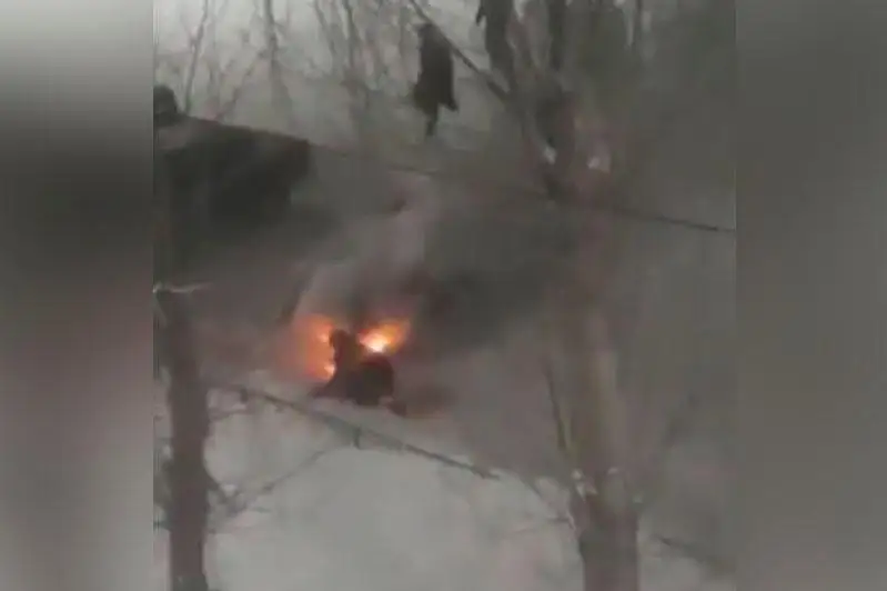 Шестилетняя дочь полицейского предотвратила возгорание машин в Акмолинской области